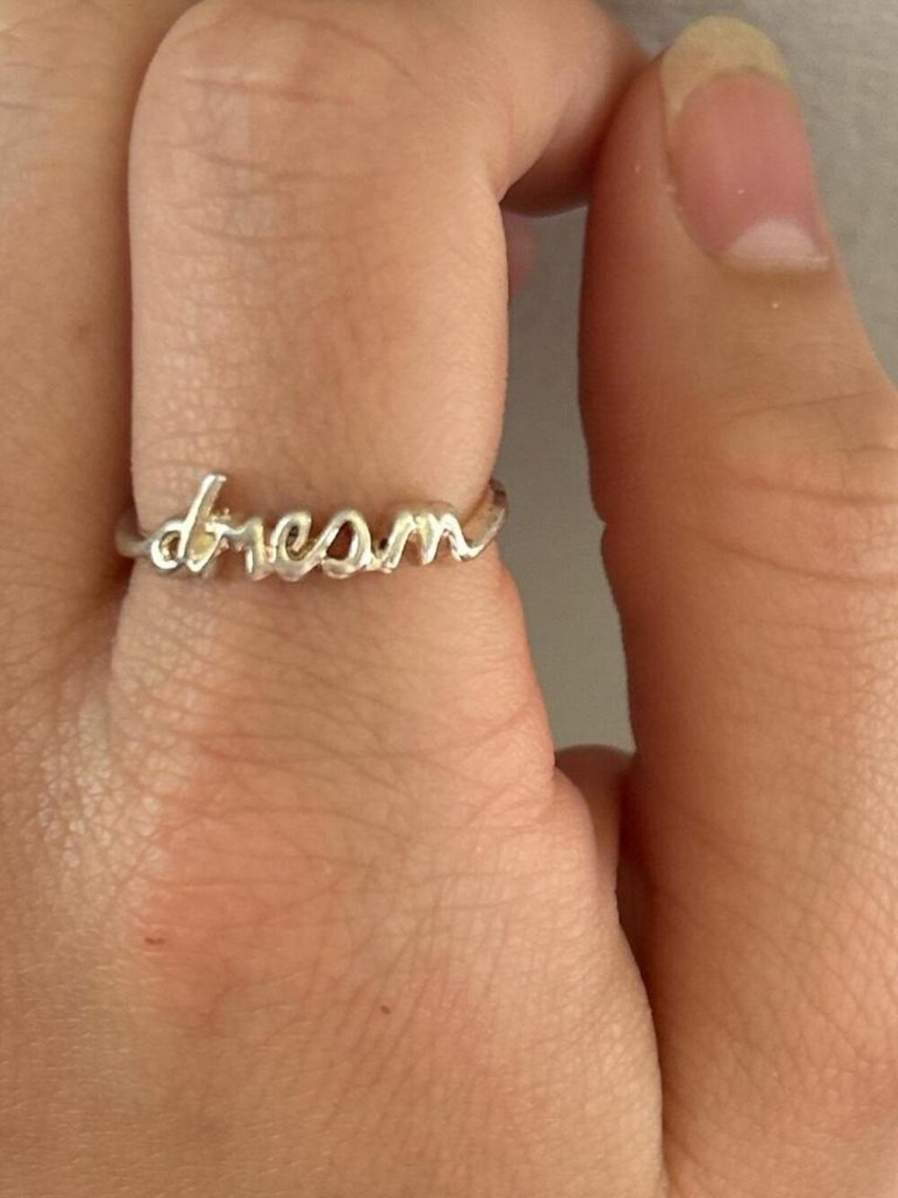 Silver dream ring